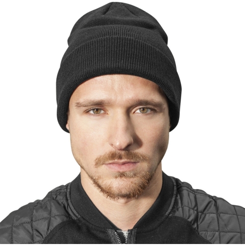 Cotton Addict Mens Heavy Knit Warm Winter Beanie Hat One Size