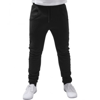 Cotton Addict Mens Heavy Deep Crotch Sweatpant Joggers M - Waist 28' (71.12cm)