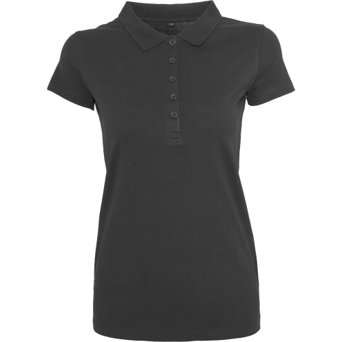 Cotton Addict Womens Cotton Jersey Short Sleeve Polo Shirt XS - UK Size 8