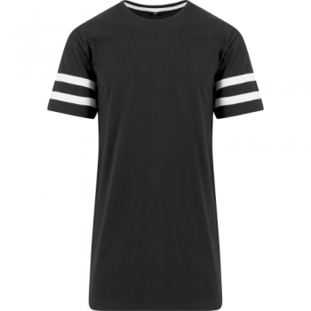 Cotton Addict Mens Stripe Contrast Jersey Cotton T Shirt 2XL - Chest 49' (124.46cm)