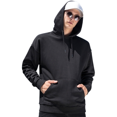 Cotton Addict Mens Oversized Front Pocket Hoodie Sweater 2XL - Chest 53/54' (135.89cm)