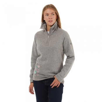 Craghoppers Womens Nina Half Zip Fleece Jacket 12 - Bust 36' (91cm)