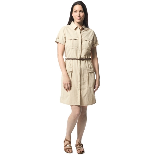 Craghoppers Womens Nosi Life Savannah Buttoned Summer Dress 12 - Bust 36' (91cm)