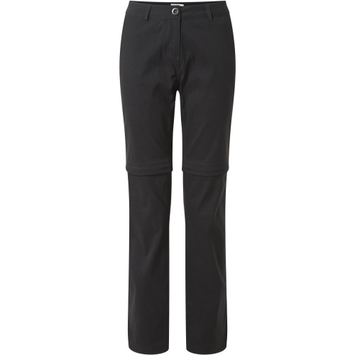 Craghoppers Womens Kiwi Pro Convertible Zip Off Trousers 10L - Waist 27' (69cm), Inside Leg 33'