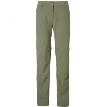 Craghoppers Womens Nosi Life Convertible Zip Off Trousers 16R - Waist 32' (81cm), Inside Leg 31'