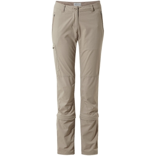 Craghoppers Womens NL Pro Capri Convertible Walking Pants 8R - Waist 26' (66cm), Inside Leg 31'