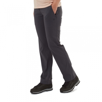 Craghoppers Womens Kiwi Pro Polyamide Walking Trousers 10R - Waist 27' (69cm), Inside Leg 31'