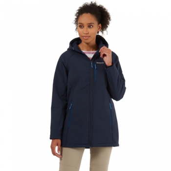 Craghoppers Womens Ara Softshell Showerproof Jacket 10 - Bust 34' (86cm)