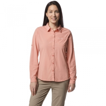 Craghoppers Womens/Ladies Bardo Insect Repellent Long Sleeve Shirt 10 - Bust 34' (86cm)