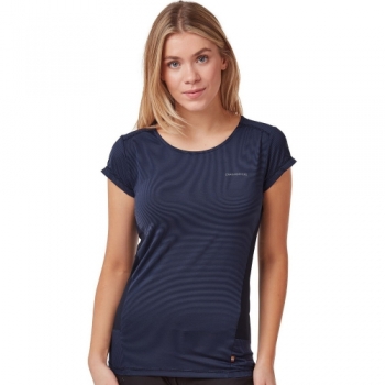 Craghoppers Womens Atmos Quick Drying Lightweight T Shirt 10 - Bust 34' (86cm)