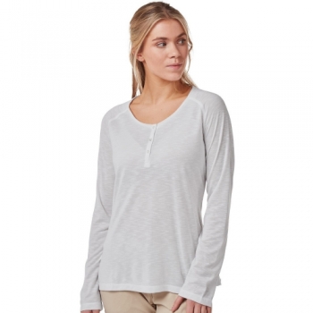 Craghoppers Womens NosiLife Kayla Wicking Long Sleeve Top 10 - Bust 34' (86cm)