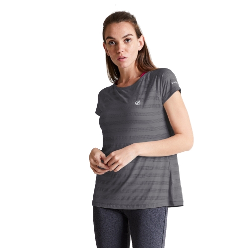 Dare 2b Womens Defy Lightweight Wicking Short Sleeve T Shirt 10 - Bust 34' (86cm)