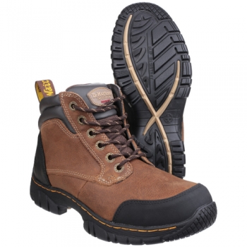 Dr Martens Mens & Womens Riverton SB Lace up Hiker SRC Safety Boots UK Size 7 (EU 41)