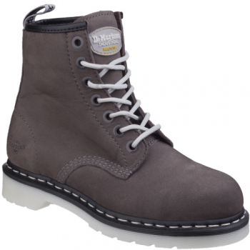 Dr Martens Womens/Ladies Maple Classic Steel-Toe Lace Up Safety Boots UK Size 4 (EU 37, US 6)