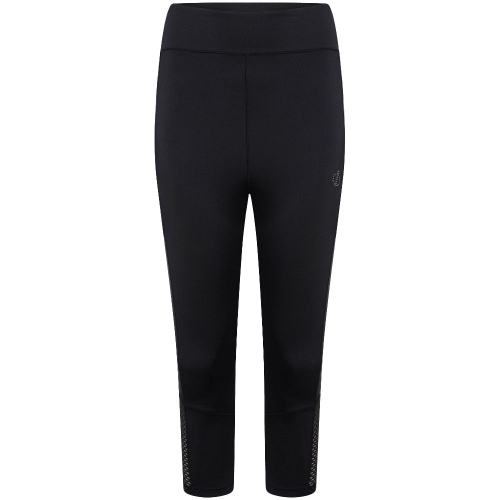 Dare 2b Womens Shine Bright 3/4 Wicking Lightweight Leggings UK 10- Waist 26', (66cm)