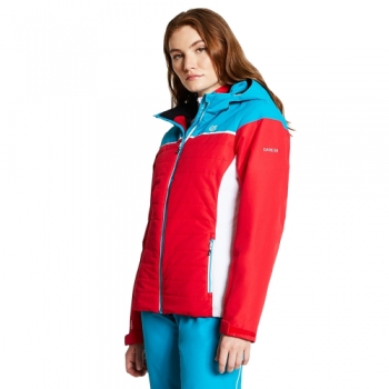 Dare 2b Womens Sightly Waterproof Breathable Ski Coat Jacket UK Size 12- Chest Size 36' (92cm)