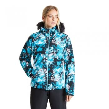 Dare 2b Womens Province Waterproof Breathable Ski Jacket UK 8 - Bust 32', (81cm)