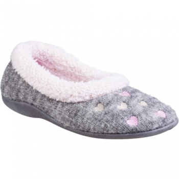 Fleet & Foster Womens Alaska Slip On Fleece Lined Slippers UK Size 5 (EU 38)