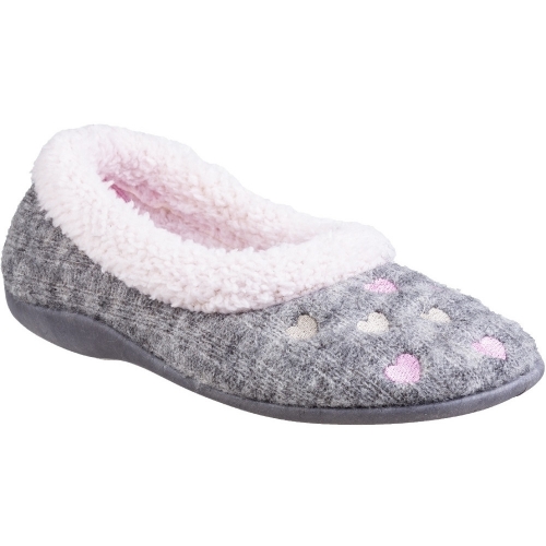 Fleet & Foster Womens Alaska Slip On Fleece Lined Slippers UK Size 5 (EU 38)