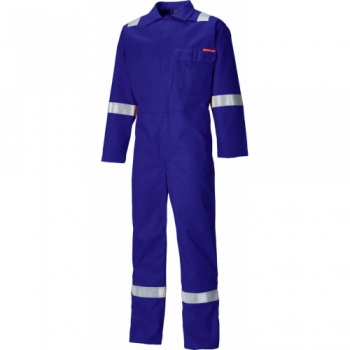 Dickies Mens Everyday Cotton Flame Retardant Taped Workwear Coverall 38 - Chest 38', Inner Leg Regular