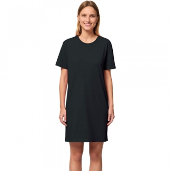 greenT Womens Organic Cotton Spinner Soft Feel T Shirt Dress M- UK Size 12