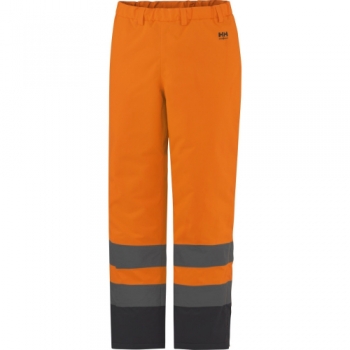 Helly Hansen Mens Alta Insulated Waterproof High-Vis Workwear Trousers S - Waist 32', Inside Leg 32'