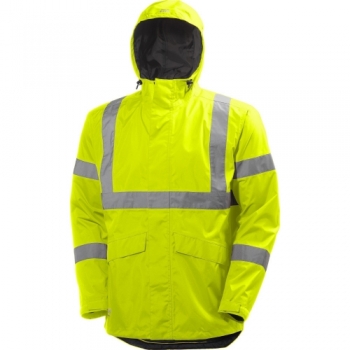 Helly Hansen Mens Alta Shelter Waterproof High-Vis Workwear Jacket 3XL - Chest 52'