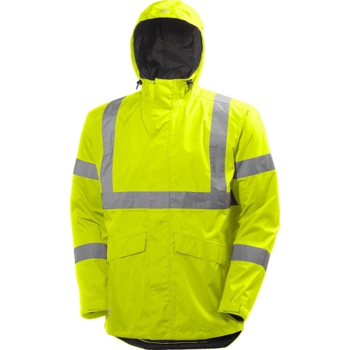 Helly Hansen Mens Alta Shelter Waterproof High-Vis Workwear Jacket XXL - Chest 49'