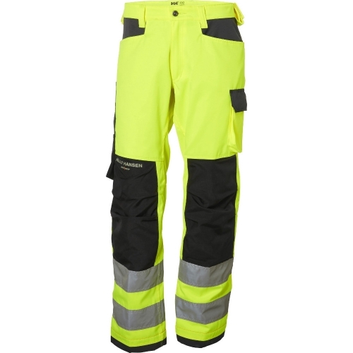 Helly Hansen Mens Alna Durable Reinforced Hi-Vis Workwear Trousers D104 - Waist 39', InsIde Leg 44'