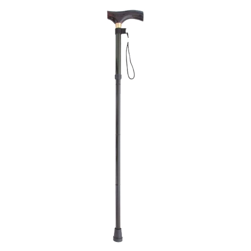 Highlander Folding Durable Lightweight Walking Stick One Size