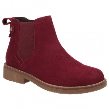 Hush Puppies Womens Maddy Suede Leather Ankle Boots UK Size 4 (EU 37)