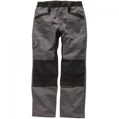 Dickies Mens industry 260 Workwear Trousers Grey Black IN1001G