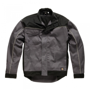 Dickies Mens Workwear industry 260 Jacket Grey Black IN7001G