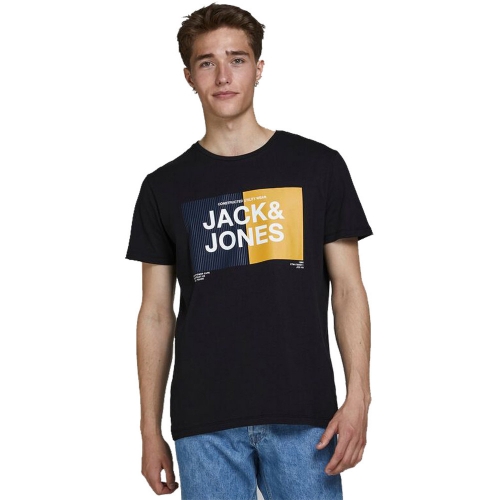 Jack & Jones Mens JCO Rope Crew Neck Regular Fit T Shirt L - Chest Size 41' (104cm)