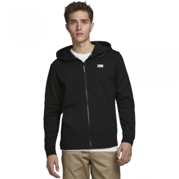 Jack & Jones Mens JCO Air Full Zip Hooded Sweater Hoodie M - Chest Size 39' (100cm)