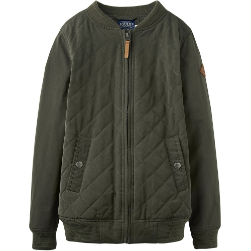 Joules Boys Halton Retro Warm Quilted Lightweight Bomber Jacket Coat 6 years - Chest 24' (61cm)