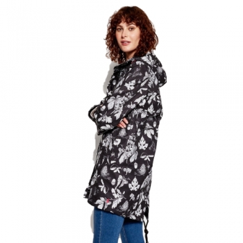 Joules Womens/Ladies Z Raine Printed Mid Length Waterproof Rain Jacket 8 - Bust 32.5' (83cm)