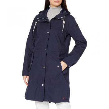 Joules Womens Rainmoore Lined Waterproof Raincoat Jacket UK 16- Bust 42', (106cm)