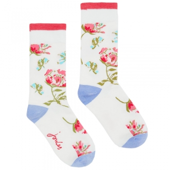 Joules Womens Brill Bamboo Breathable 1 Pack Socks UK Size 4-8