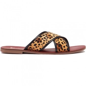 Joules Womens Maywell Slip On Leather Slider Sandals UK Size 8 (EU 42, US 10)