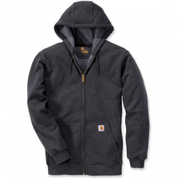 Carhartt Mens Zip Stretchable Reinforced Hooded Sweatshirt Top XL - Chest 46-48' (117-122cm)