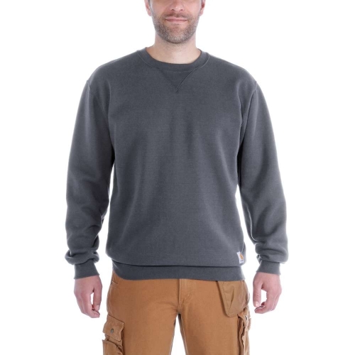 Carhartt Mens Midweight Cotton Polyester Crew Neck Sweatshirt Top L - Chest 42-44' (107-112cm)