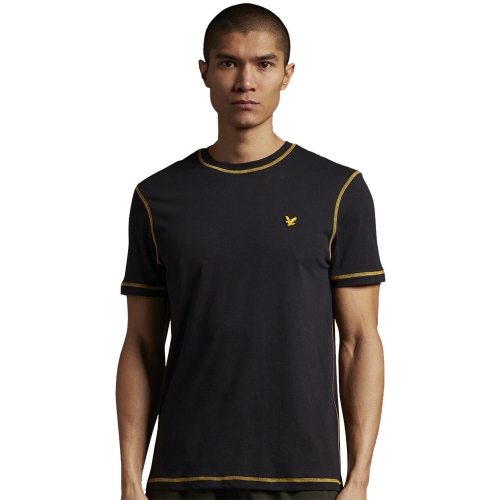 Lyle & Scott Mens Contrast Seams Lightweight T Shirt M - Chest 38-40' (96-101cm)