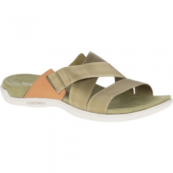 Merrell Womens District Maya Slide Leather Summer Sandals UK Size 4 (EU 37, US 6)