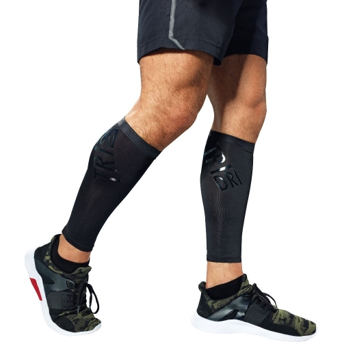 Outdoor Look Mens Running Compression Calf Sleeves Large - 34/36''