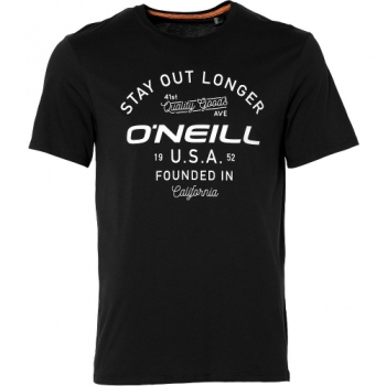 O'Neill Mens Foundation Regular Fit Graphic Cotton T Shirt S - Chest 93-97cm