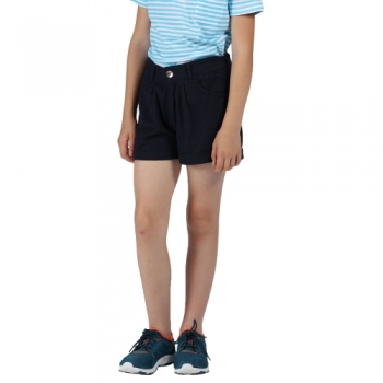 Regatta Girls Delicia Cotton Casual Shorts 3-4 Years - Waist 53-54cm (Height 98-104cm)