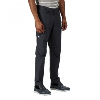 Regatta Mens Delgado Cotton Elasticated Walking Trouser 36 - Waist 36' (91.5cm), Inside Leg 33'