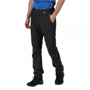 Regatta Mens Leesville Zip Off Lightweight Walking Trousers 34 - Waist 34' (86cm), Inside Leg 31'