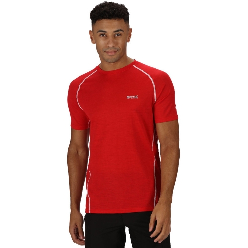 Regatta Mens Tornell II Polyester Wicking Running T Shirt L - Chest 41-42' (104-106.5cm)